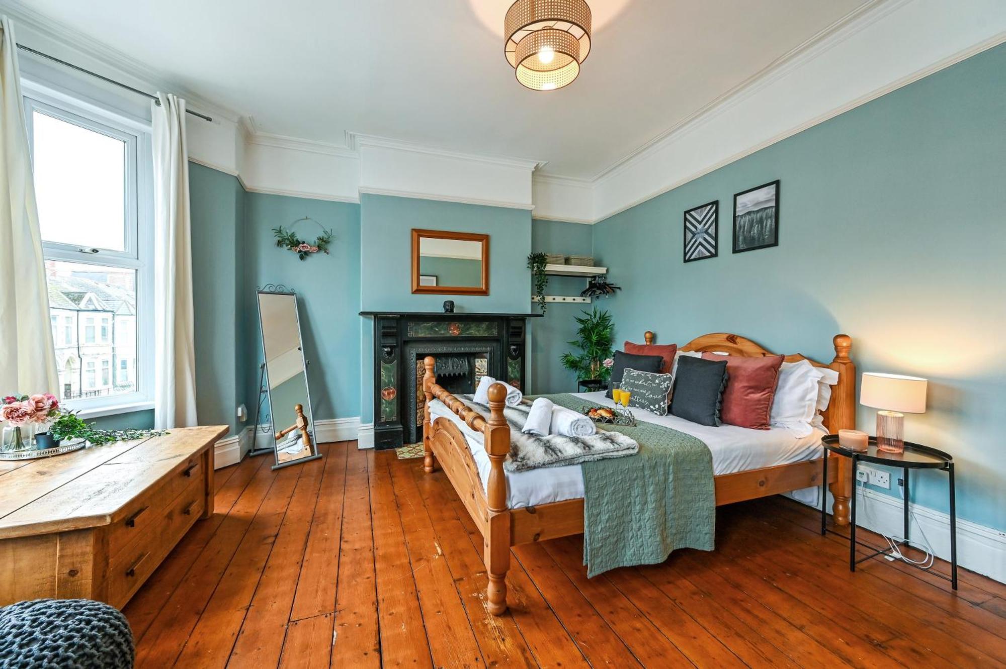 카디프 Beautiful Townhouse, Great Location - Pet Friendly 빌라 외부 사진